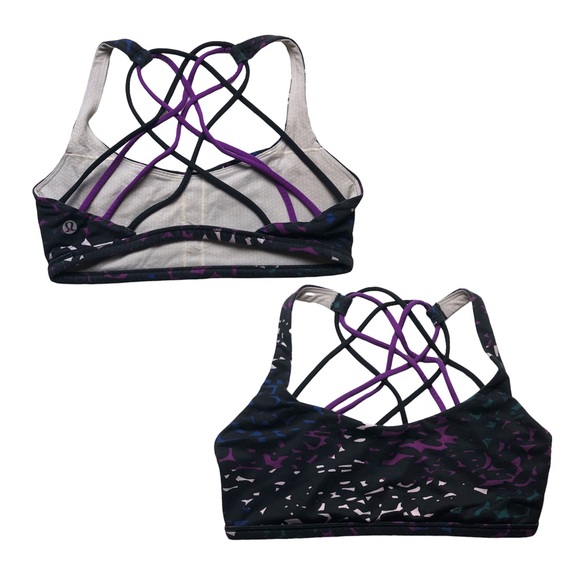 Rare Lululemon Strappy Camo Sports Bra! - Picture 5 of 6